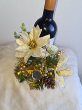Load image into Gallery viewer, Christmas Floral Display for Bottle Dining Centrepiece