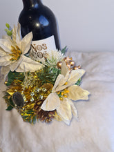Load image into Gallery viewer, Christmas Floral Display for Bottle Dining Centrepiece