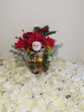 Load image into Gallery viewer, Child&#39;s Christmas Memorial Grave Pot. Child&#39;s Christmas Memorial Grave Pot
