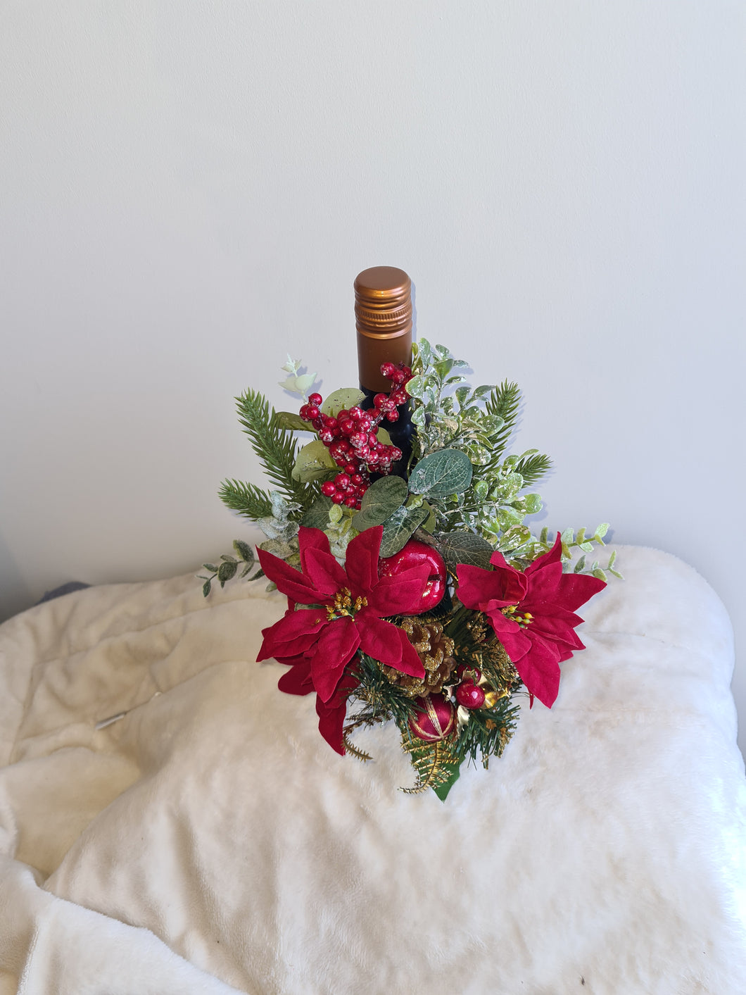 Bottle Christmas Decoration Dining Christmas Centrepiece
