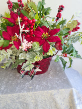 Load image into Gallery viewer, Christmas Floral Centrepiece
