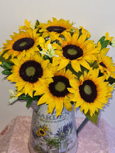 Load image into Gallery viewer, Luxury Sunflowers in Decorative Vase
